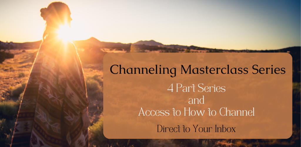 practitioner channeling spirit guides